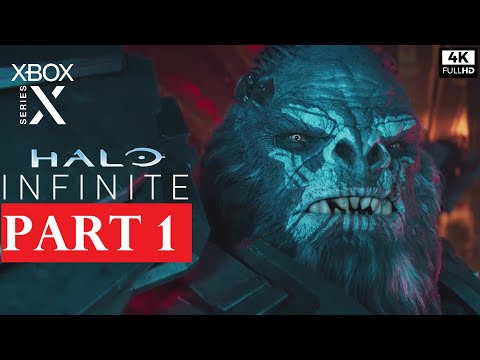 HALO INFINITE Gameplay Walkthrough Part 1 [4K 60FPS XBOX SERIES X] - No Commentary