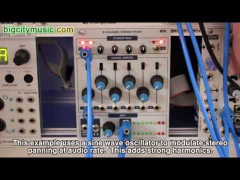 Sputnik Modular Stereo Mixer — 6-Channel Eurorack Stereo Mixer image 3