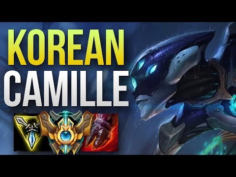 UNBELIEVABLE 74% CAMILLE JUNGLE WIN RATE KOREAN CHALLENGER GAMEPLAY (KT Rush) | Patch 8.11 S8