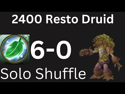 2400 Resto Druid Solo Shuffle 6-0