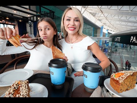 LINA IS SEPARATING FROM HER FATHER, SHE CRIED A LOT! WE ARE GOING TO A FILM SHOOTING, FLIGHT TRAV...