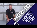 How To Install Floor Tiles COMPLETE A Z GUIDE Tiling Trade Tips With Craig Phillips