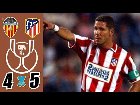 فالنسيا  3-5  أتليتكو مدريد كأس الملك إسبانية)( 1995 96 Valencia 3   At  Madrid 5 Copa