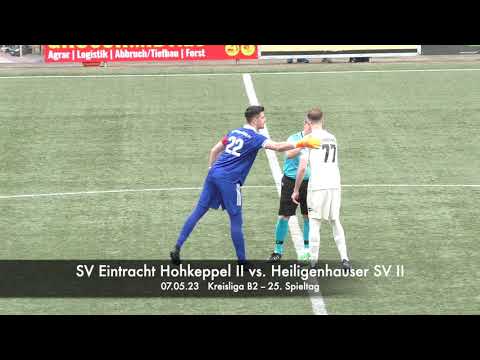Kreisliga B2 Berg | 25. Spieltag | SV Eintracht Hohkeppel II vs. Heiligenhauser SV II