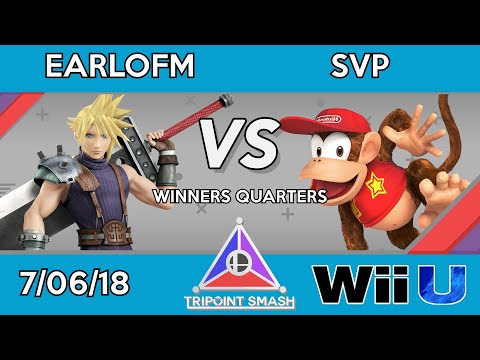 Tripoint Smash 18 - Winners Quarters - EarlofM (Cloud) Vs. SVP (Diddy Kong)