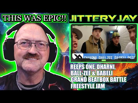 Reeps One, Dharni, Ball Zee & Babeli - Grand Beatbox Battle Freestyle Jam - First Reaction