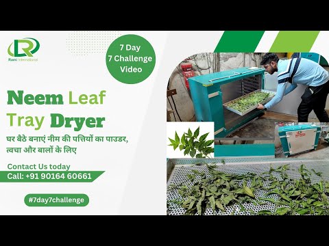 Neem and Leaves Dryer video thumbnail