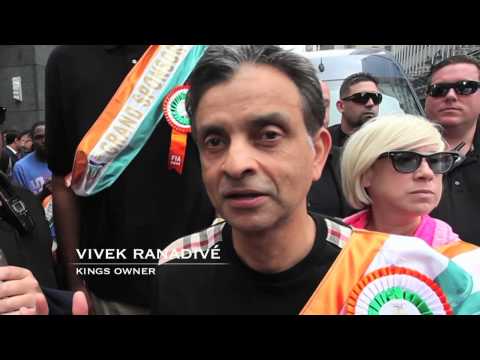 Vivek Ranadivé  and Sim Bhullar Celebrate Indian Heritage in NYC