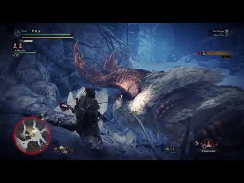 Hoarfrost reach landslide trap