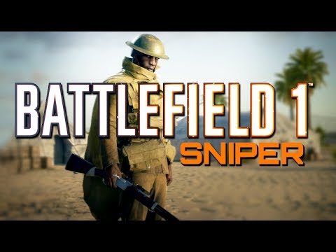 Battlefield 1: Sniper MVP on Suez (PS4 PRO Multiplayer Gameplay)