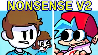 Download lagu Friday Night Funkin' VS Nonsense V2   Cutscenes | A Nonsensical Friday Night  (FNF Mod) (Funny Mod) mp3