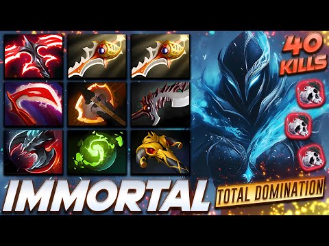 Phantom Assassin 40 Frags Domination - Dota 2 Pro Gameplay [Watch & Learn]