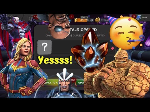 Best 5-Star Featured Crystal Opening! Yessssss! - Marvel Contest of Champions