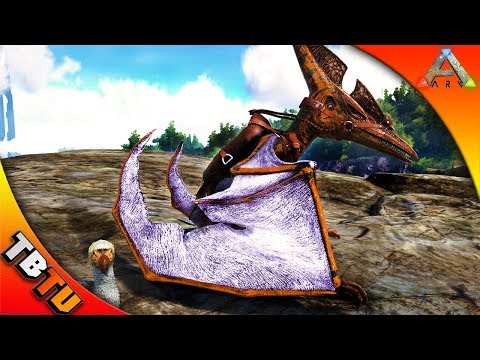 PTERANODON AND PARASAUR TAMING! FINDING A HOME! Vanilla PvP Ark Survival Evolved S1E2