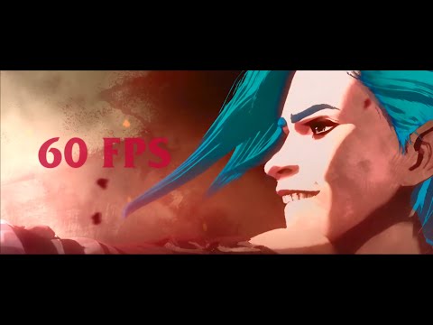 Arcane - Ekko vs Jinx Fight but it's 60 fps