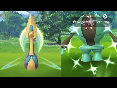 FARMANDO REIDE CRESSELIA E REGISTEEL SHINY EM ibirapuera! FAKE GPS POKÉMON GO 2020