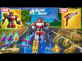MEGAZORD Vs 4 NEW MEDALLIONS MYTHIC S CHALLENGE NEW Fortnite Chapter 6 Season 4
