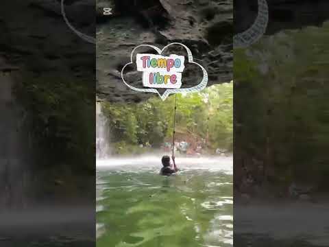 Ven y conoce las cascadas verdes de Pedro Vicente Maldonado Pichincha Ecuador #turismo #colegio