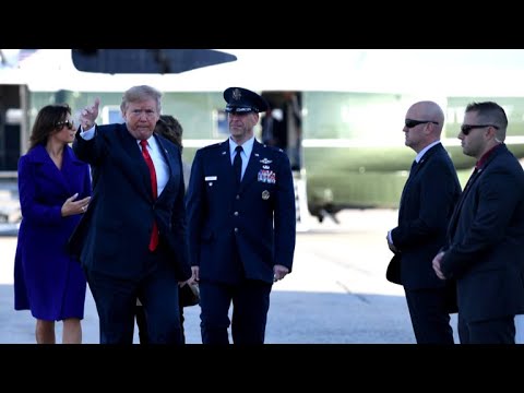 President Trump begins high-stakes trip to Asia