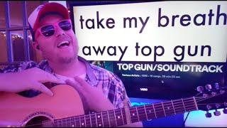 How To Play Take My Breath Away (From Top Gun) - Berlin Guitar Tutorial (Beginner Lesson!)
