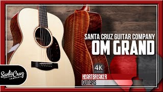 Video thumbnail for The OM Grand from Santa Cruz Guitar Company - Stunning Walnut Back & Sides! | 4k Video by Heartbreaker Guitars