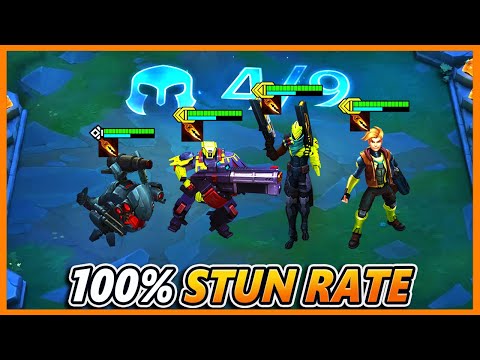 ENEMYS ARE PERMANENTLY DISARMED (BUFFED STUN RATE) - BunnyFuFuu | Teamfight Tactics