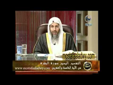  تفسير سورة البقرة 1 الآيات ( 25-27 )  قناة الخليجية 