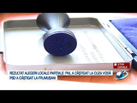 Rezultat alegeri locale parțiale