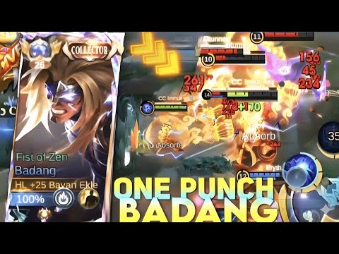 TOP GLOBAL BADANG  | ONE PUNCH EXP LANE!!!
