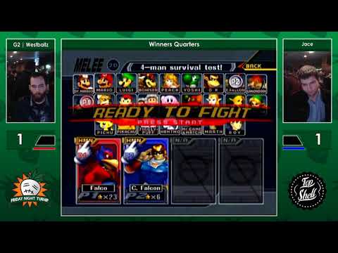 FNT #92 - G2 | Westballz (Falco) Vs Jace (Marth/Cpt. Falcon) - Winners Semis
