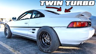 BoostedBoiz TWIN TURBO MR2 is insane! (1000hp K24)