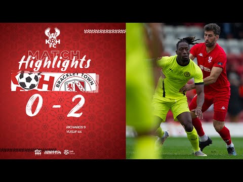 Match Highlights: Harriers 0-2 Brackley Town