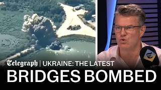 Ukraine explodes bridges as strike campaign ‘cuts off’ Crimea | Russia-Ukraine latest war news