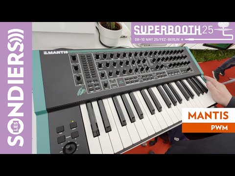 PWM MANTIS, hybride analogique numérique / 4 voies inspiré de l'Oscar - SUPERBOOTH 2025