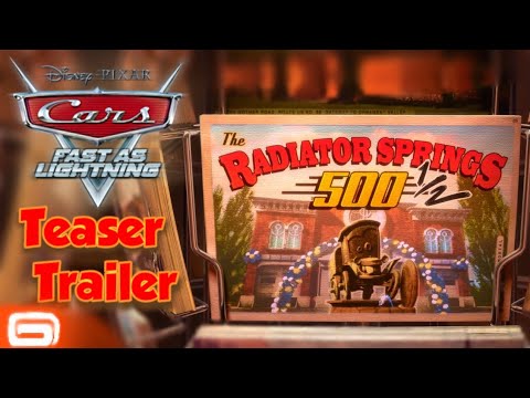 Cars: Fast as Lightning - RS500½ Teaser Trailer