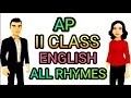 II CLASS English All Rhymes 2nd Class English Rhymes