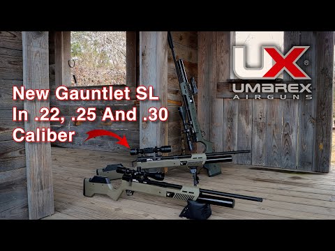 New Umarex Airguns Gauntlet SL Available in .22, .25 and .30 Caliber