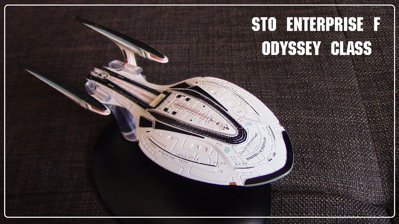 STO Enterprise F Odyssey Class Eaglemoss Review