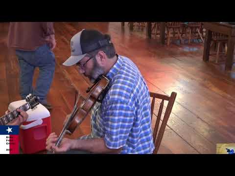 Jam 1R Inside The Hall - "I Don't Love Nobody" -  Marty Elmore - 2021 Bowie (Texas) Fiddle Contest