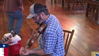 Jam 1R Inside The Hall - &quot;I Don&#39;t Love Nobody&quot; -  Marty Elmore - 2021 Bowie (Texas) Fiddle Contest