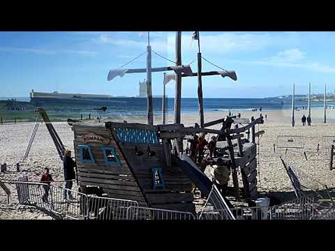 Carcavelos Beach is one of the famous place in Portugal.