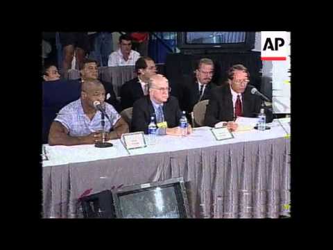 USA - Tyson appeals for lost licence