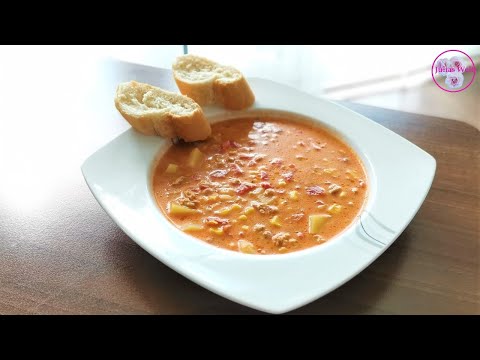 Mexikanische Suppe - ganz schnell und lecker - Eintopf - мексиканский суп