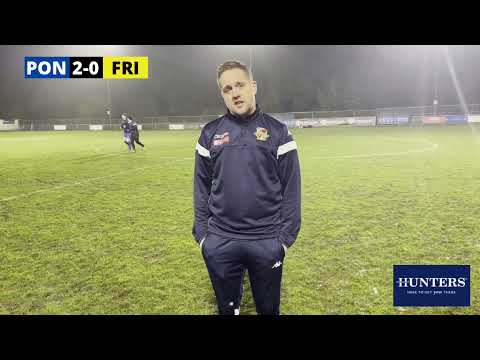 Post Match Reaction | Craig Rouse (Ponte Colls 2-0 Frickley Athletic - NPL East)