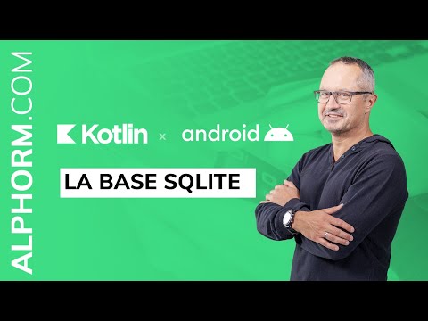 La base SQLite sous Android et Kotlin Vidéo Tuto
