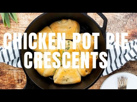 Chicken Pot Pie Crescents