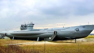 preview picture of video 'U-Boat 955, Laboe Naval Memorial, Laboe, Schleswig-Holstein, Germany, Europe'