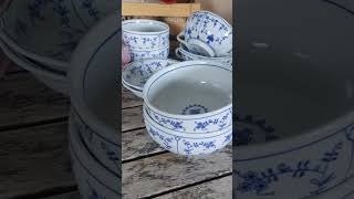 PRAHA miska 11 cm slaměnky, Český porcelán Dubí