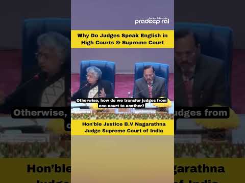 English is official language in HCs & Supreme Court explained.  #supremecourt #scba  #language