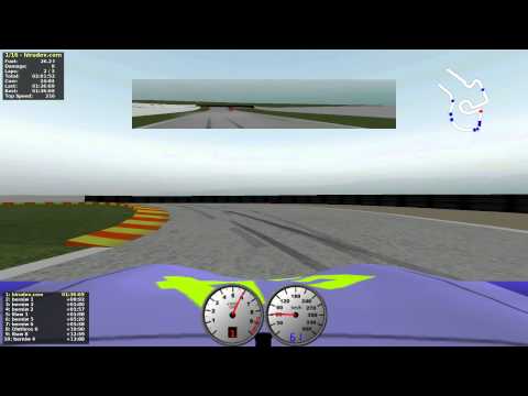 TORCS gameplay Car5-Trb1 versus all on Road Tracks - Green Horn